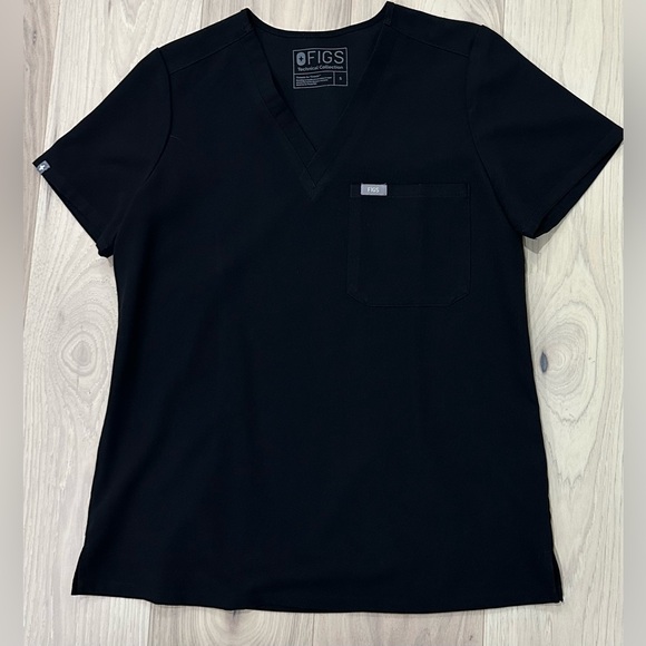 Black Figs Caterina Scrub Top - Picture 1 of 3